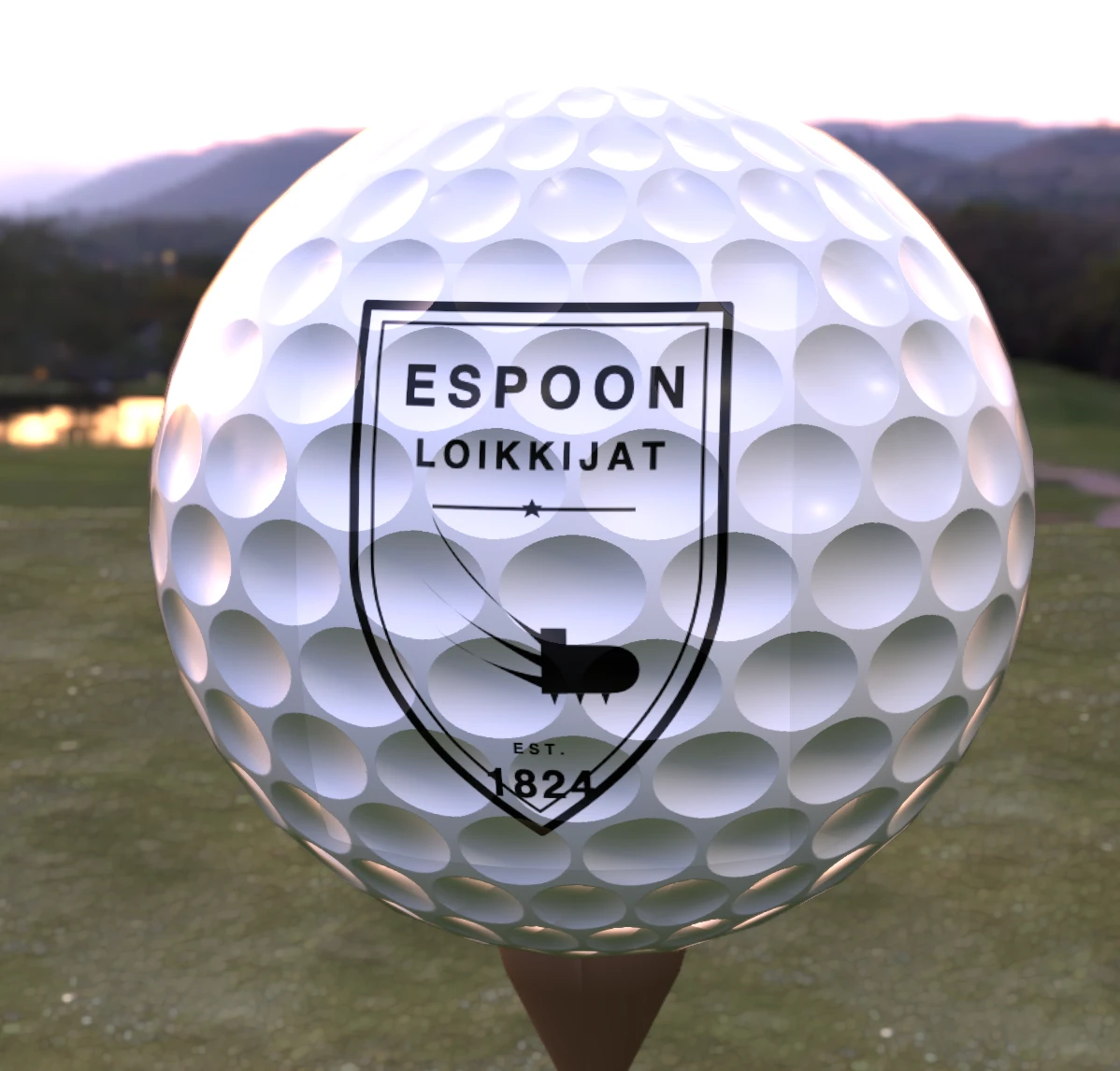 Golfpallo seuran merkillä