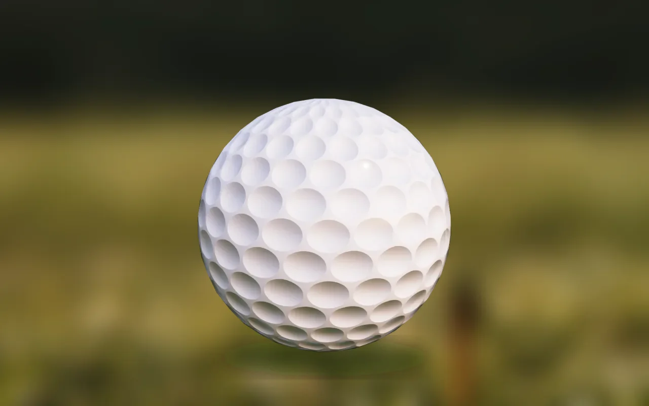 Golfpallo ilman painatusta